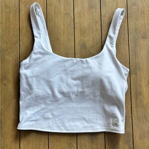 Vuori Daily Crop White